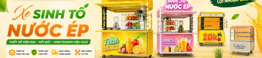 XE SINH TỐ NƯỚC ÉP