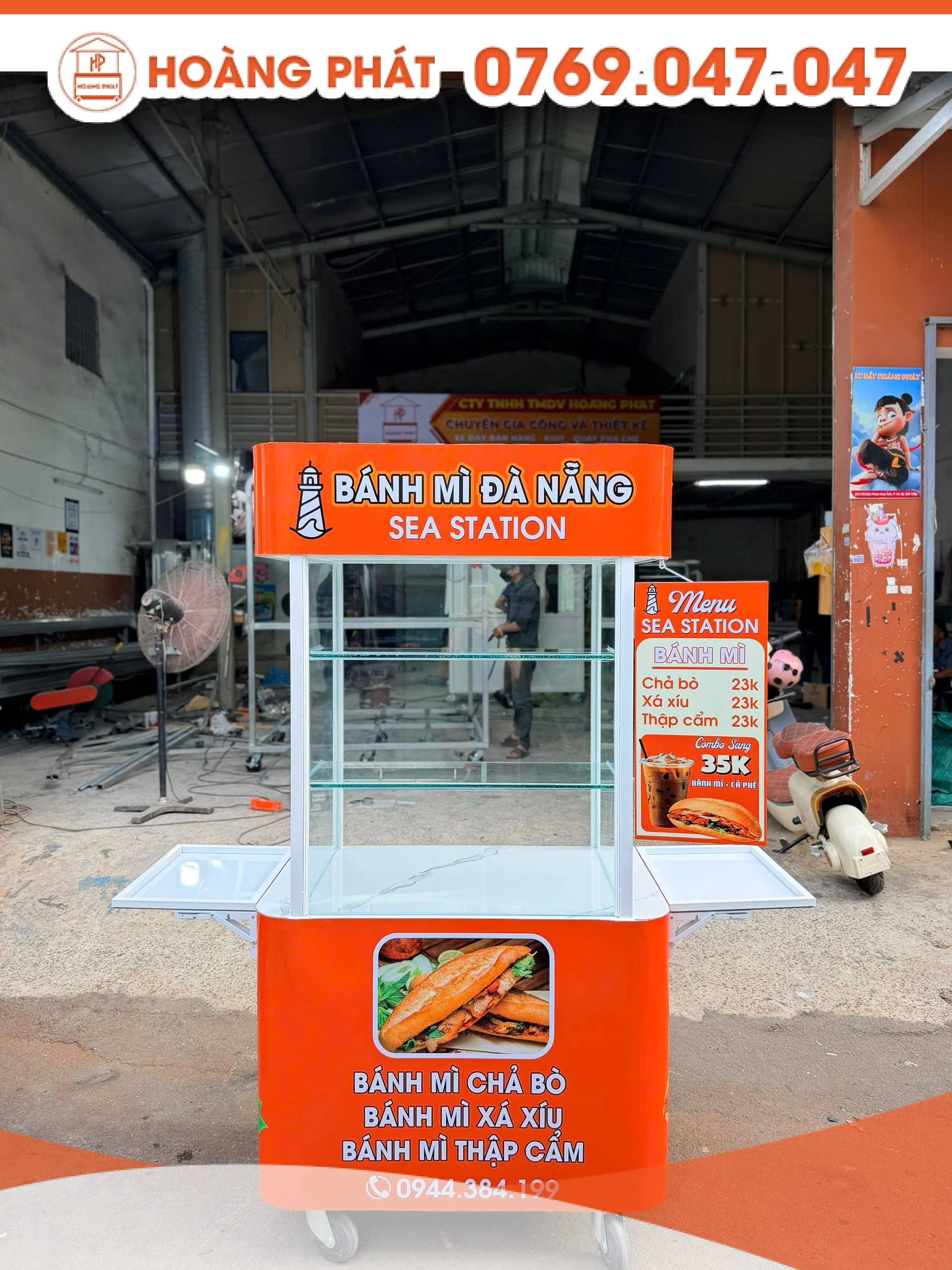 XE BÁNH MÌ 1mx60x2m XBM1328