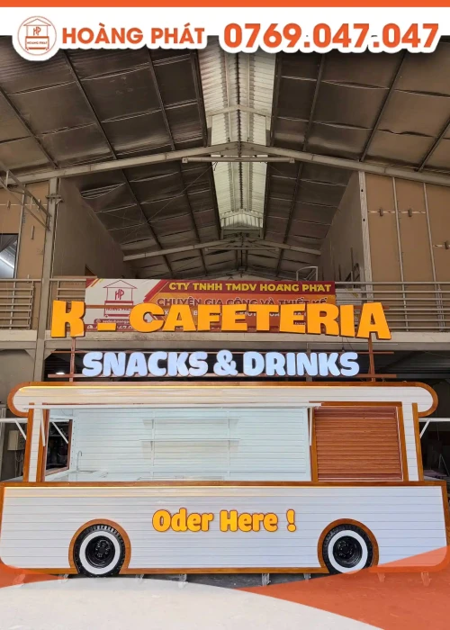 Kiot mặt bằng cafe 5m x 1m8 x 2m K1199