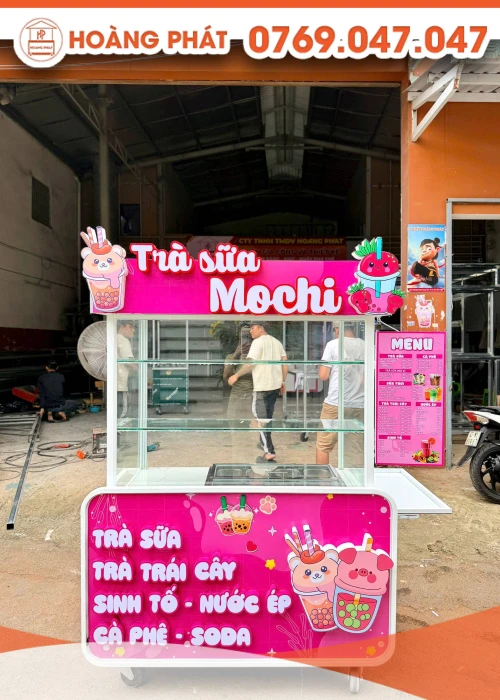 Xe trà sữa Mochi 1m2 x 60 x 2m XTS1146