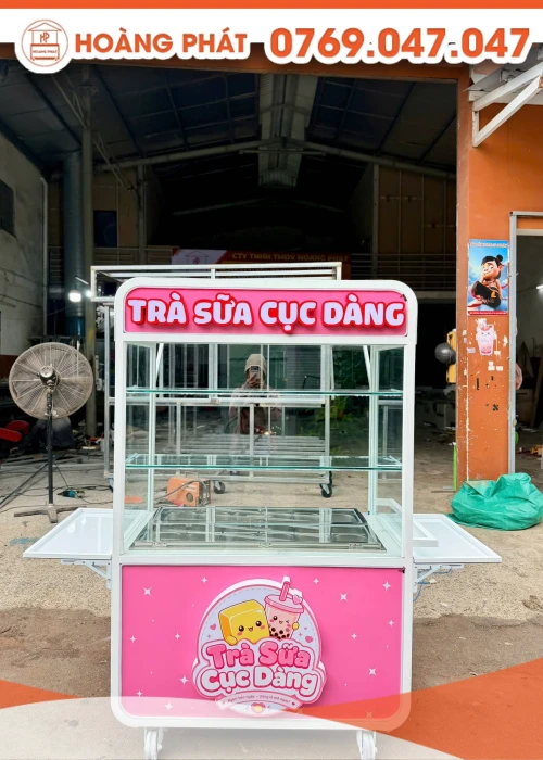 Xe trà sữa 1m2 x 60 x 2m XTS1316