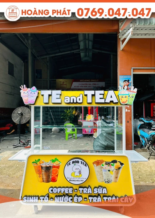 Xe nước ép, trà các loại 1m5 x 60 x 2m XTS1083