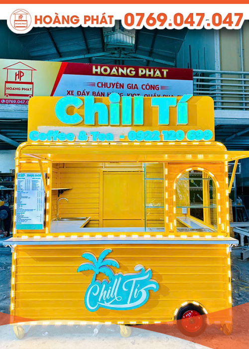 Kiot bán hàng 2m3 x 1m7 x 2m K815