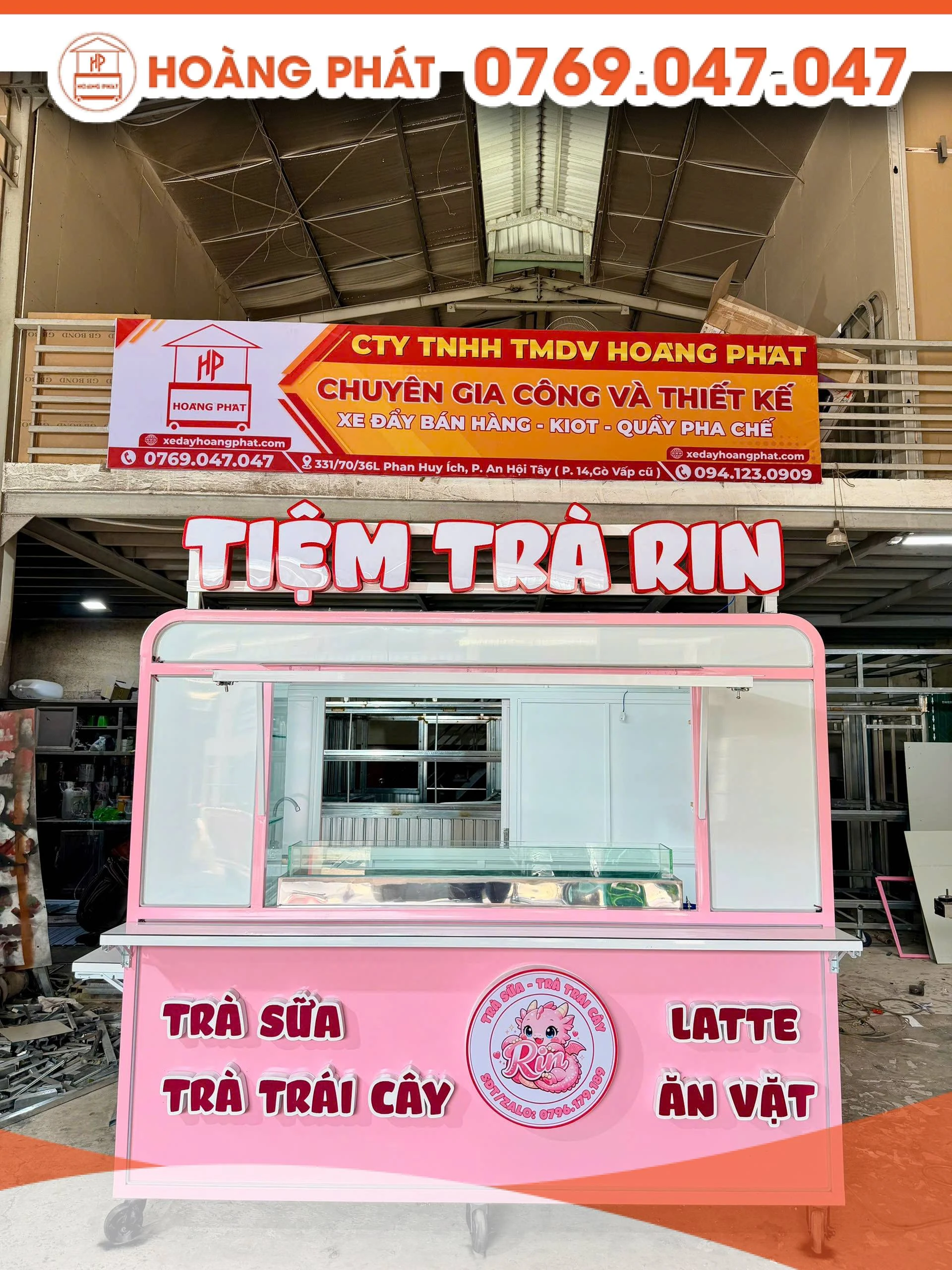 Kiot bán hàng thức uống K1319