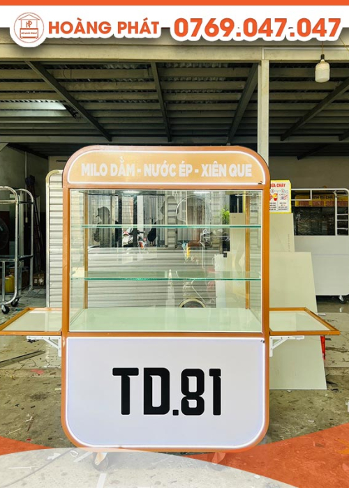 Xe Sinh Tố Nước Ép x 60 x 2m XST191