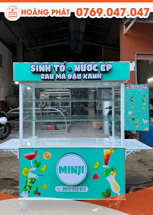 Xe sinh tố 1m6 x 60 x 2m XST392
