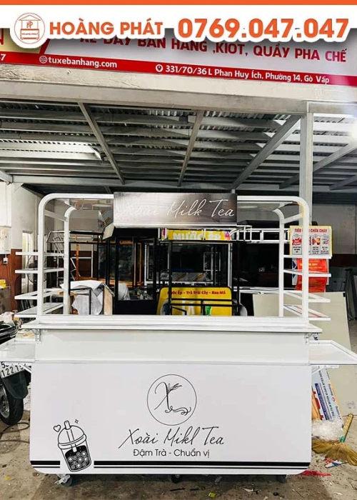 Xe Trà Sữa 1m-1m8 x 60 x 2m XTS14